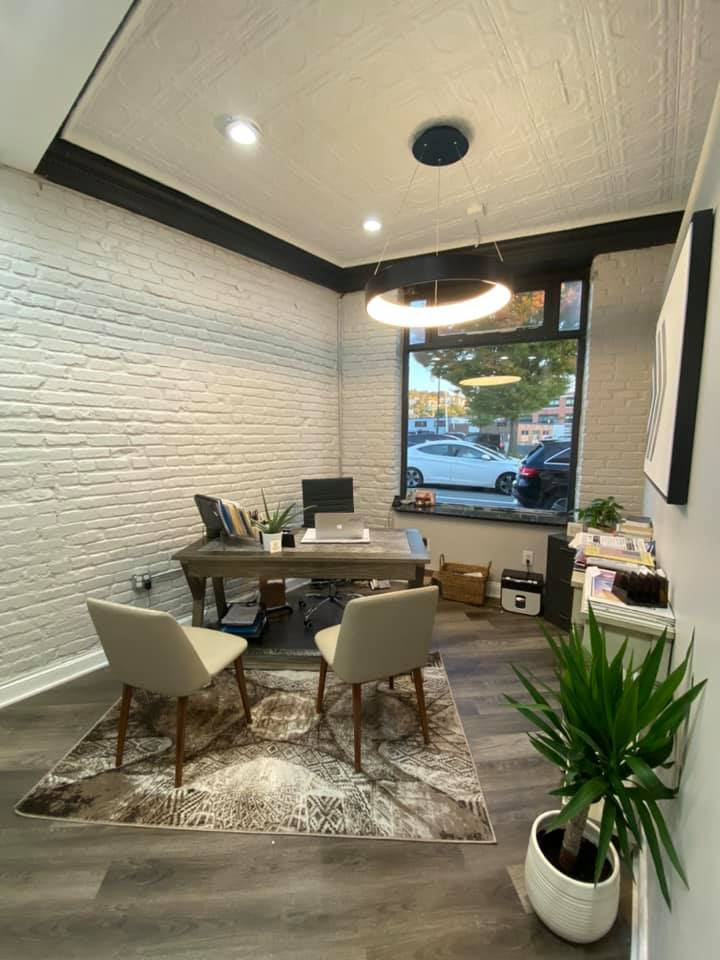 Office Custom Light Fixture | Interior Designer